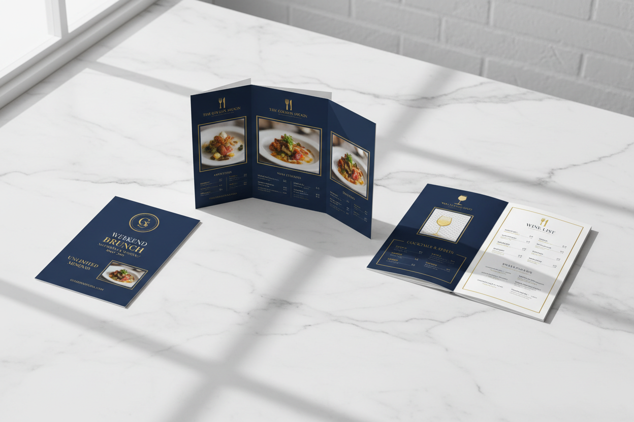 Menu & Flyers